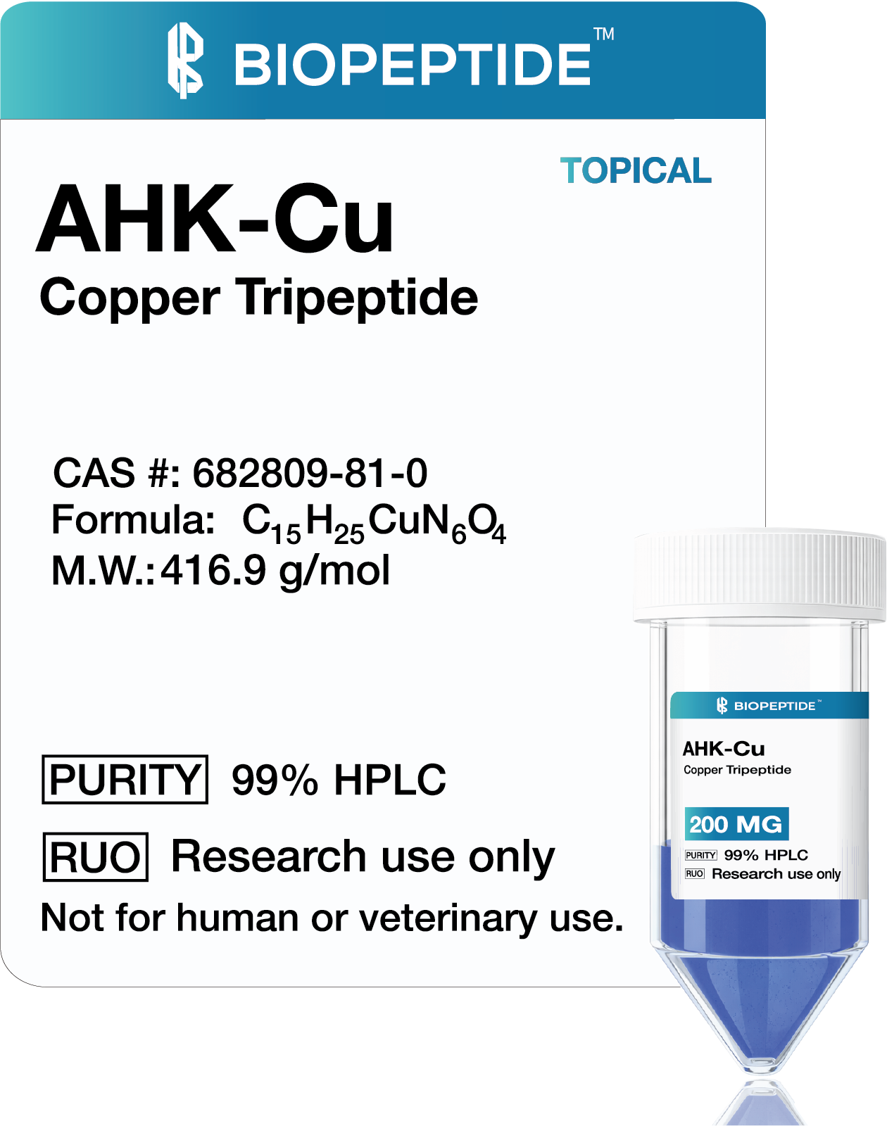 AHK-Cu 200mg (Topical)